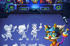  Dr. INSANE BRAIN | slot game art & animation